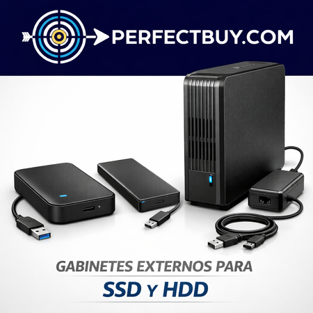 Gabinetes Externos para SSD y HDD