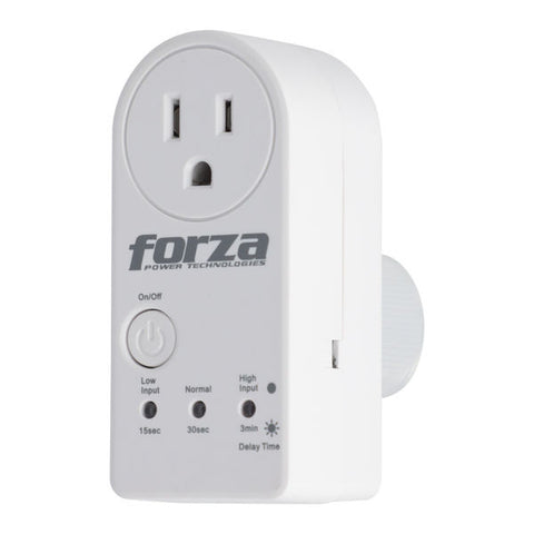 Supresor de Picos Forza FVP-1201B Zion 1 Contacto 300J Blanco