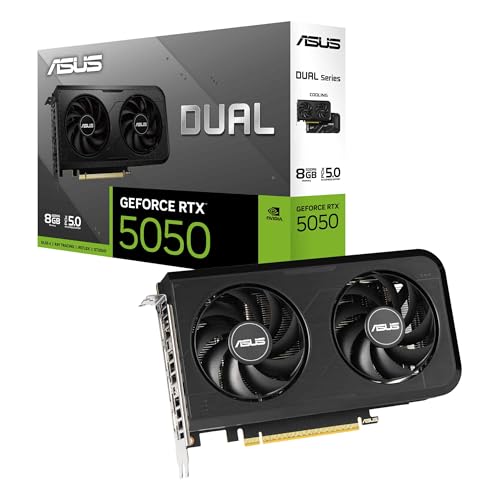 Tarjeta Gráfica ASUS Dual GeForce RTX 5050 OC 8GB GDDR6