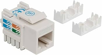 Jack Keystone Cat5e RJ45 Intellinet de Impacto Blanco