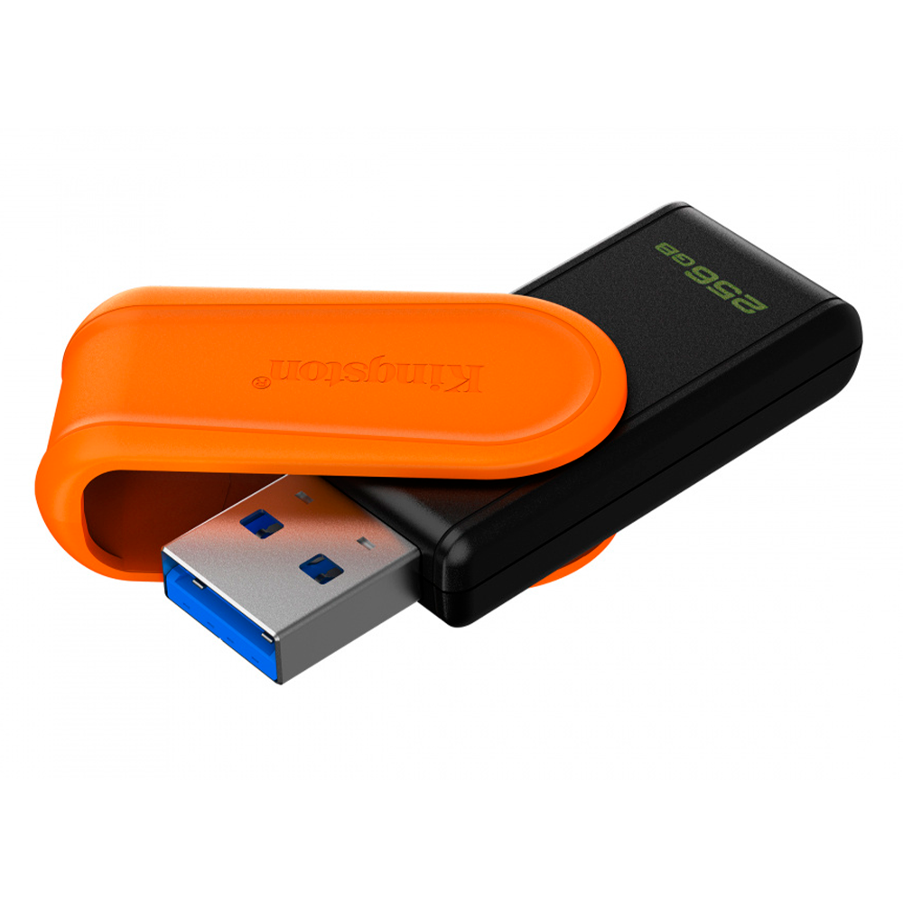 Memoria USB Kingston DataTraveler Exodia S 256GB USB 3.2 Naranja y Negro