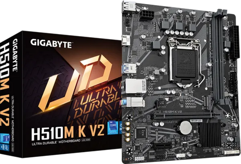 Tarjeta Madre GIGABYTE H510M-K V2 LGA1200 Micro-ATX