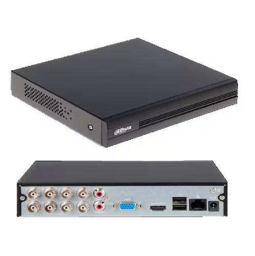 DVR DAHUA 8 Canales DH-XVR1B08-I/T para Cámaras de Seguridad
