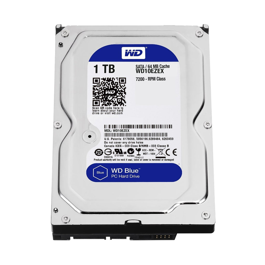 Disco Duro 1TB Western Digital 3.5” SATA 7200RPM New Pull 1 Año