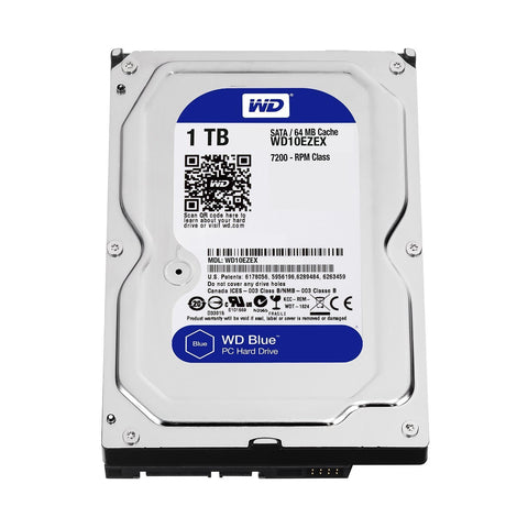 Disco Duro 1TB Western Digital 3.5” SATA 7200RPM New Pull 1 Año