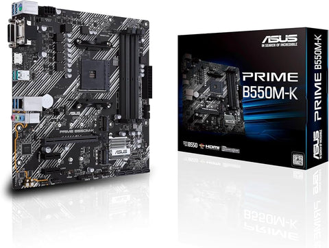 Tarjeta Madre Micro ATX AM4 ASUS PRIME B550M-A/AC DDR4 3200MHz