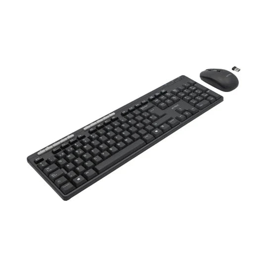 Teclado Y Mouse Inalámbrico, USB, Negro ACTECK