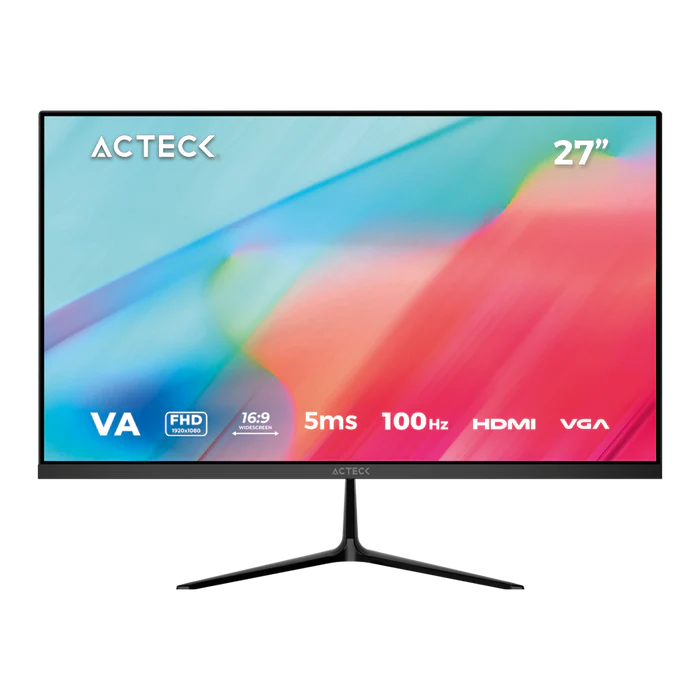 Monitor 27” Full HD Acteck AC-935845 HDMI VGA VESA