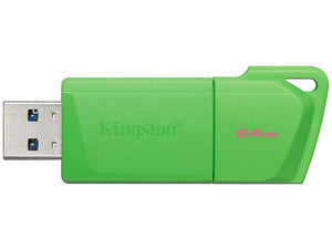 Memoria USB Kingston DataTraveler Exodia M 64GB USB 3.2 Retráctil Verde