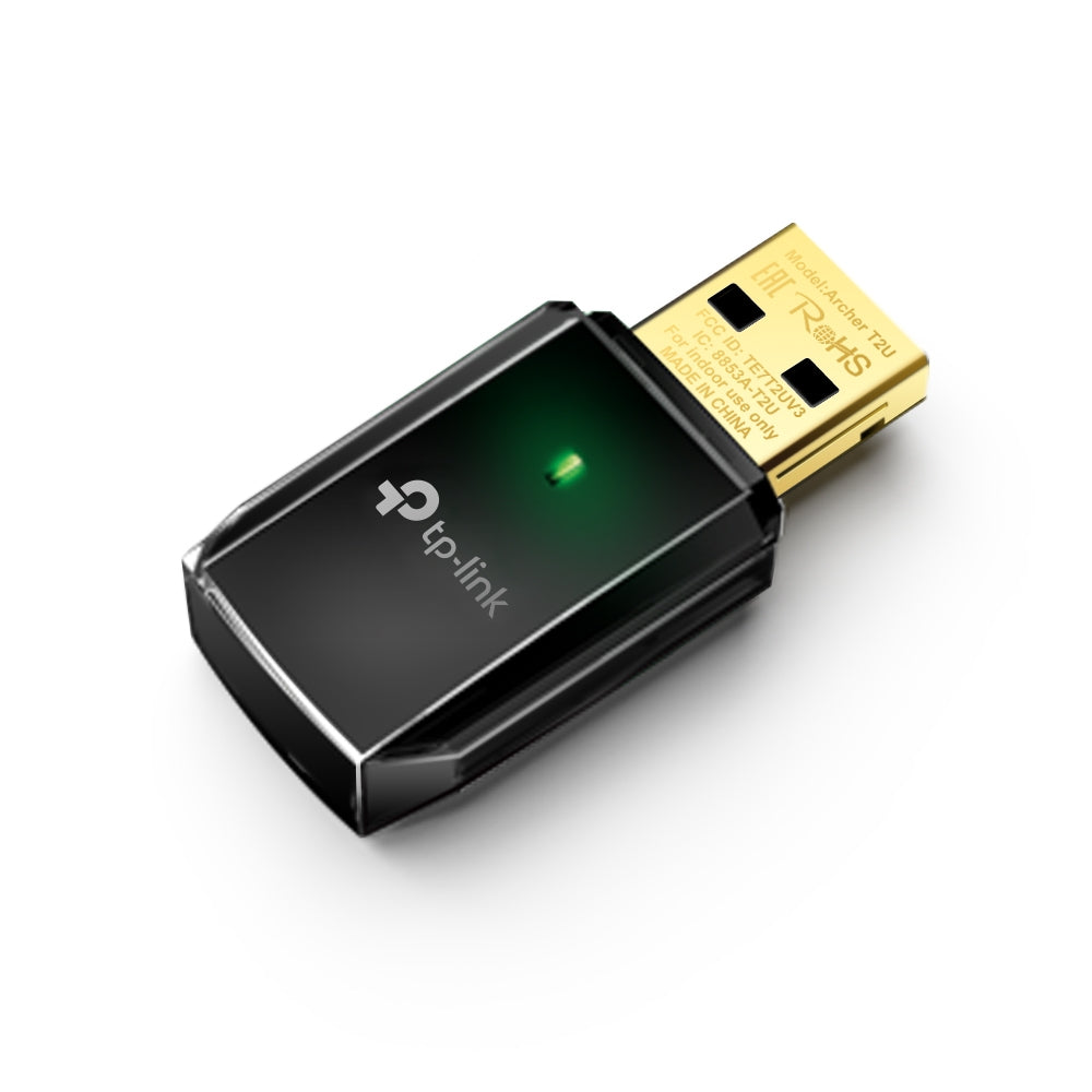 Adaptador WiFi USB TP-Link Archer T2U AC600 Doble Banda