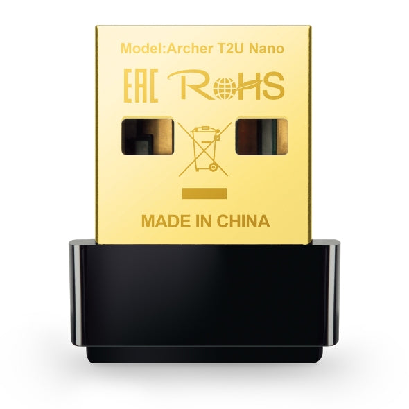 Adaptador WiFi USB TP-Link Archer T2U Nano AC600 Doble Banda