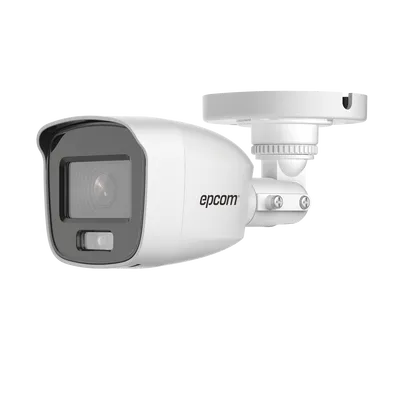 Cámara TurboHD Bullet 2MP Epcom B8-TURBO-C/A Color 20m Micrófono Exterior