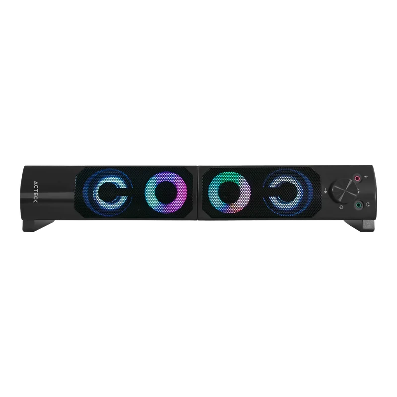 Bocinas Acteck Elant Brick AS450 Alambrica AC-935258 USB 3.5mm