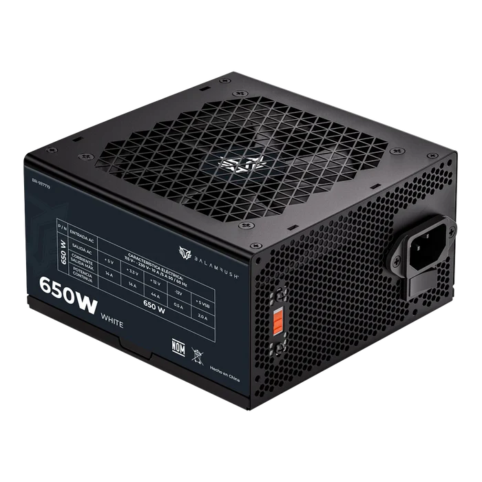 Fuente de Poder Balam Rush 650W 80 Plus ATX BR-937719