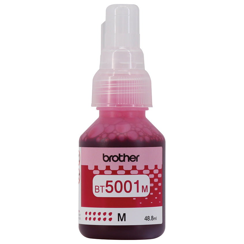Botella de Tinta Brother BT5001M Magenta para DCP-T220