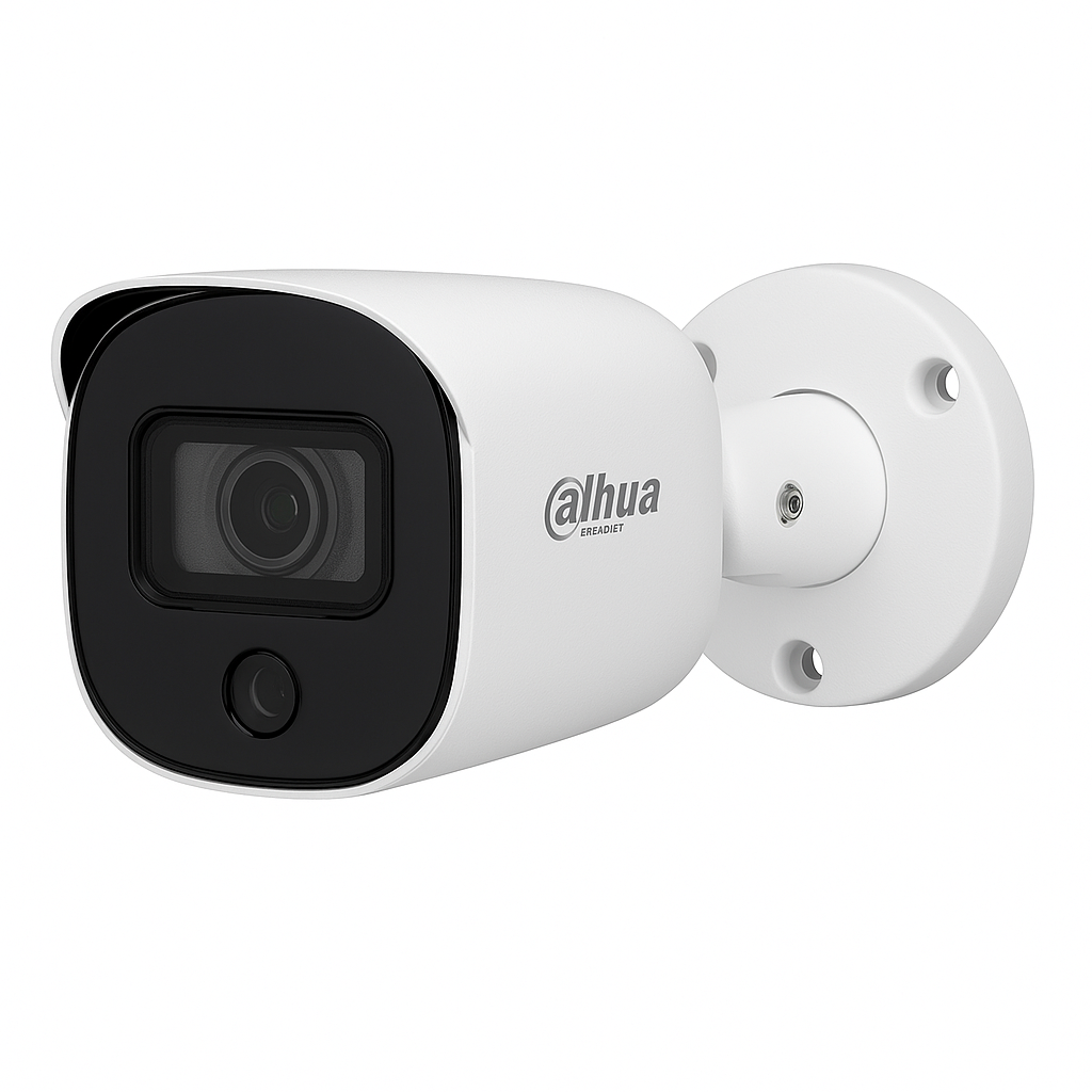 Dahua HFW1509CN-A-LED Cámara Bullet 5MP Full-Color, Audio, Luz Blanca, HDCVI, Lente 3.6mm – Videovigilancia