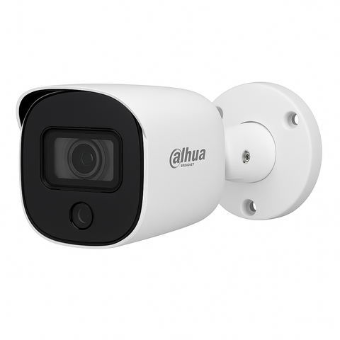 Dahua HFW1509CN-A-LED Cámara Bullet 5MP Full-Color, Audio, Luz Blanca, HDCVI, Lente 3.6mm – Videovigilancia