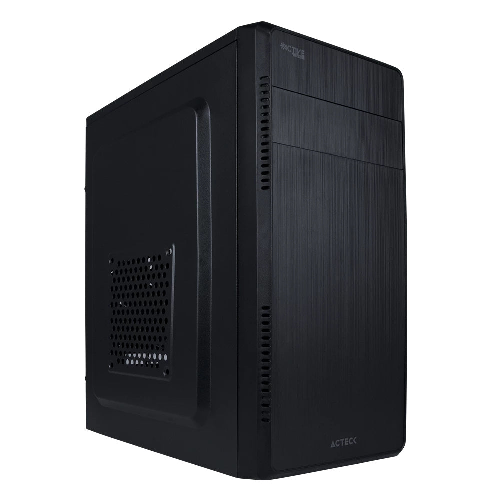 Gabinete Micro ATX Mini ITX Acteck Kioto GC240 con Fuente 500W AC-432547