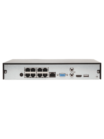 NVR 8 Canales 4K Dahua NVR1108HS-8P-S3/H PoE 8TB