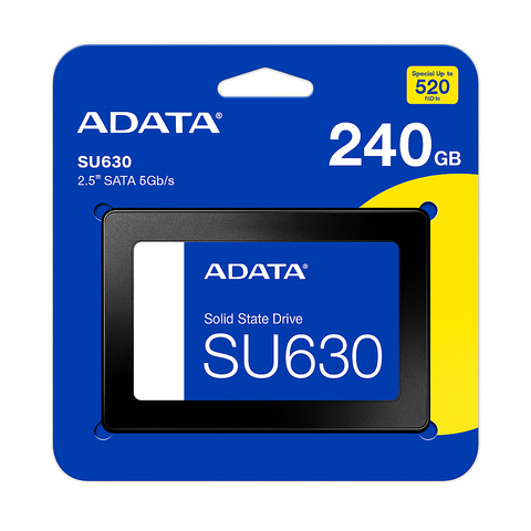 ADATA Ultimate SU630 ASU630SS-240GQ-R SSD 240GB 2.5'' SATA III – Unidad de Estado Sólido
