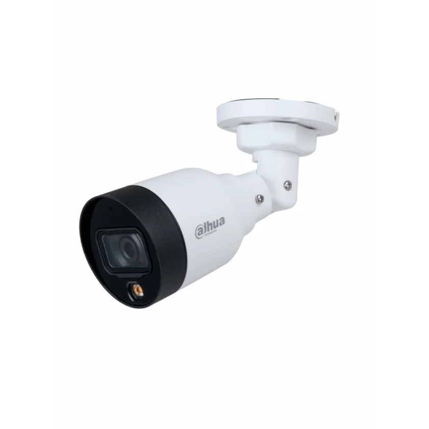 Cámara IP Bullet 2MP Dahua HFW1239S1ALEDS6 PoE Luz Blanca 15m Micrófono