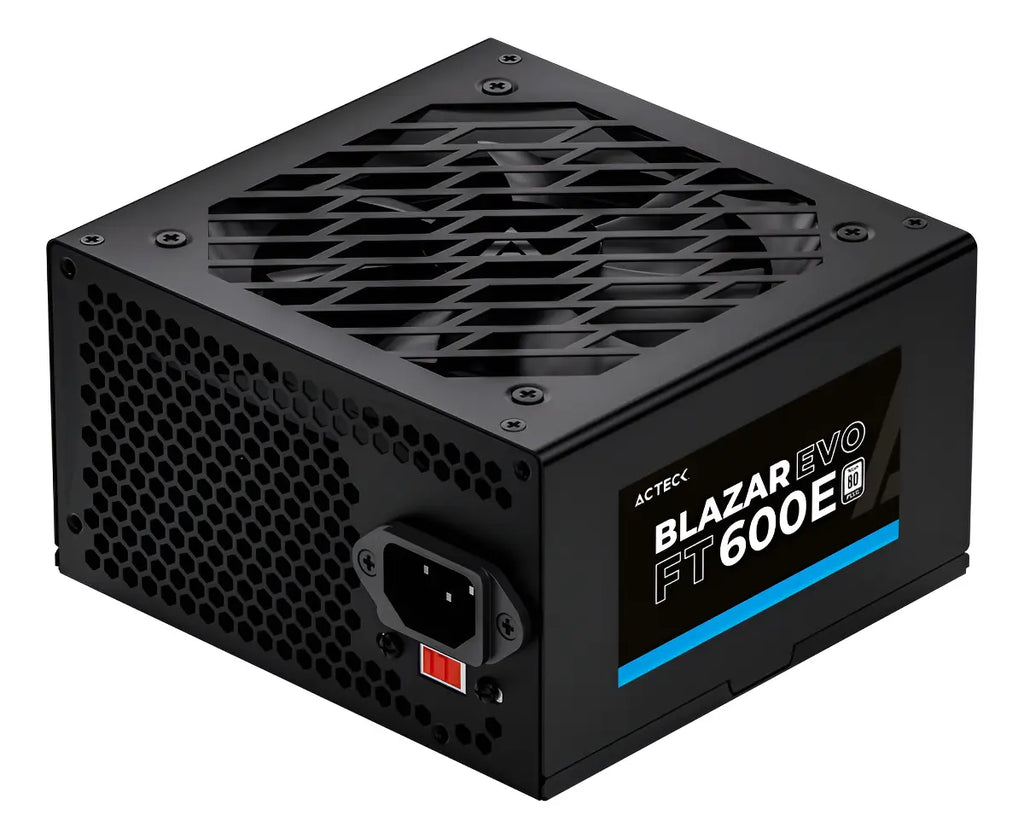 Fuente de Poder Acteck 600W ATX 24 Pin AC-ES05003E