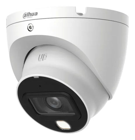 Cámara HDCVI Domo 8MP 4K Dahua HDW1809TLM-ALED Full Color 20m Micrófono