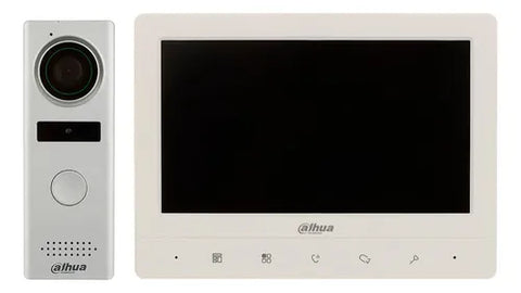 Kit Videoportero Dahua DHI-KTA02 Monitor 7" Cámara 1.3MP Analógico