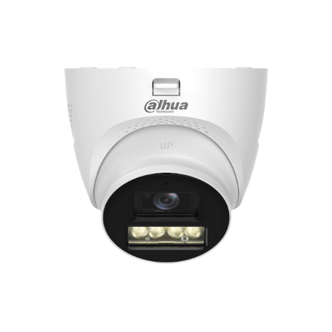 Cámara Domo HDCVI 5MP Dahua HDW1500TQN-IL-T IR + Luz 40m Audio