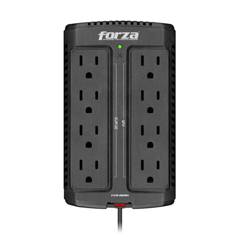 Regulador de Voltaje Forza FVR-901M 900VA 450W 8 Contactos