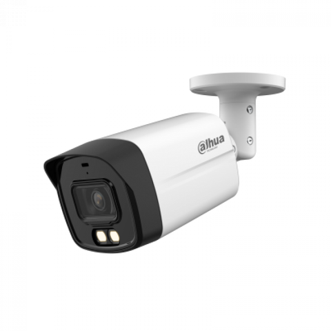 Cámara Bullet HDCVI 5MP Dahua HFW1500TLMN-IL IR + Luz 40m Audio
