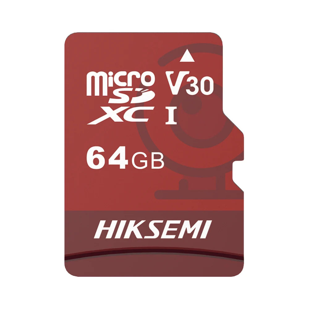 Memoria MicroSDXC Hiksemi 64GB V30 UHS-I Clase 10 sin Adaptador