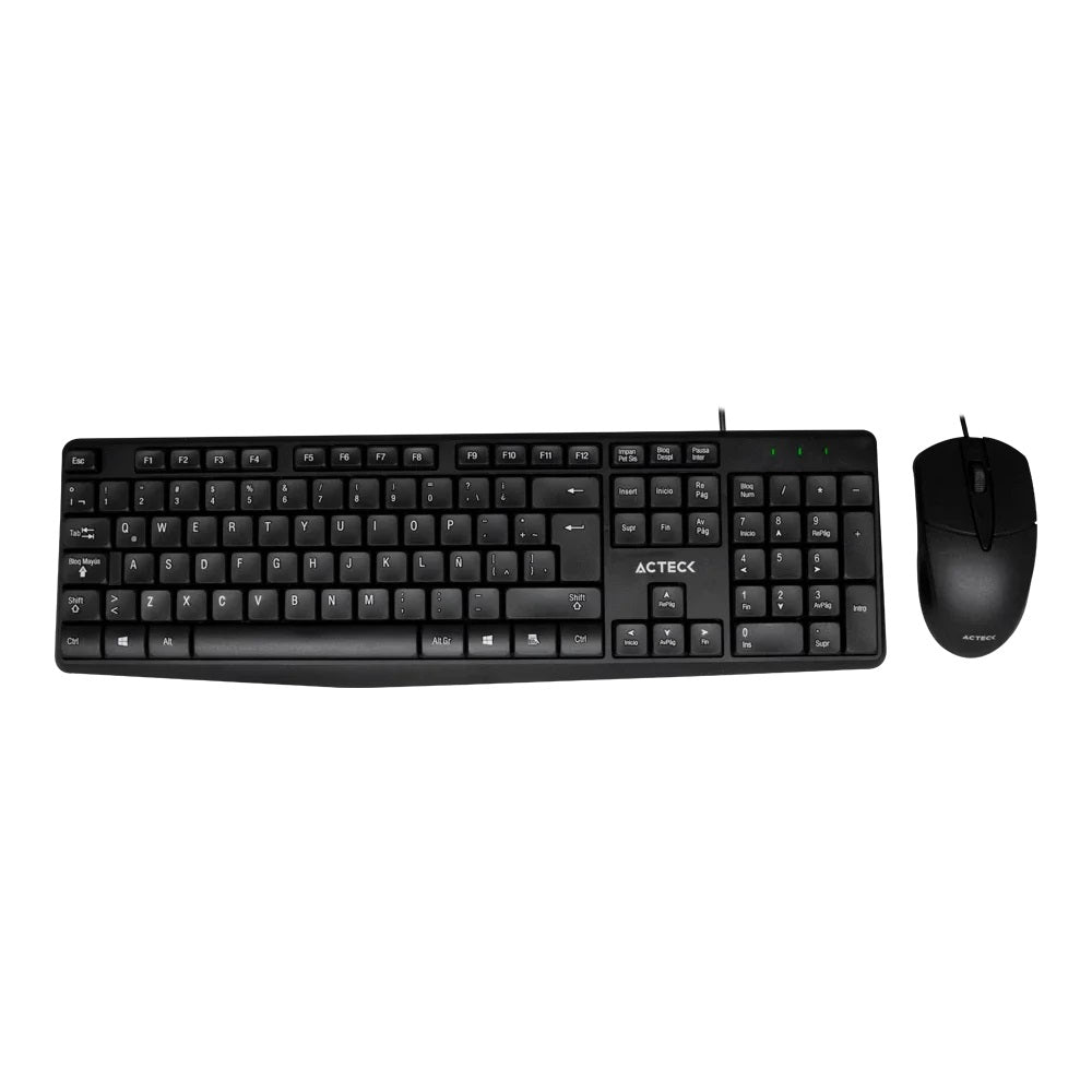 Kit de Teclado y Mouse Alámbrico Creator MK210 Acteck