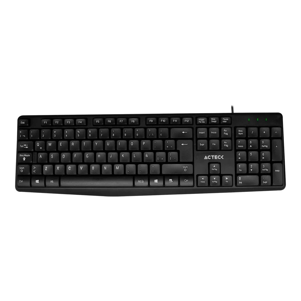 Kit de Teclado y Mouse Alámbrico Creator MK210 Acteck