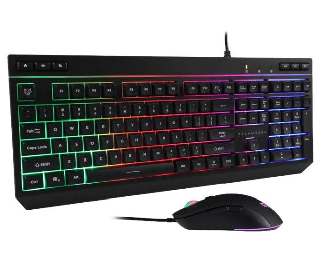 Kit Teclado Mouse Multimedia RGB USB Balam Rush.