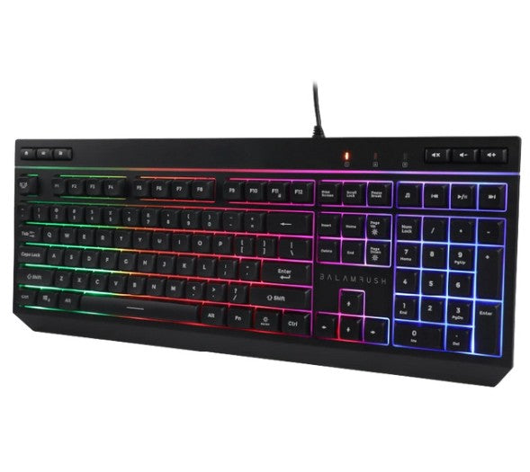 Kit Teclado Mouse Multimedia RGB USB Balam Rush.