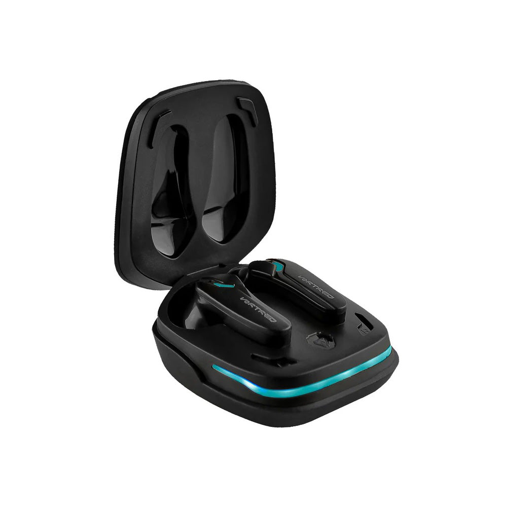 Audífonos Gamer Inalámbricos TWS Sonido HQ Helmet negros VORTRED