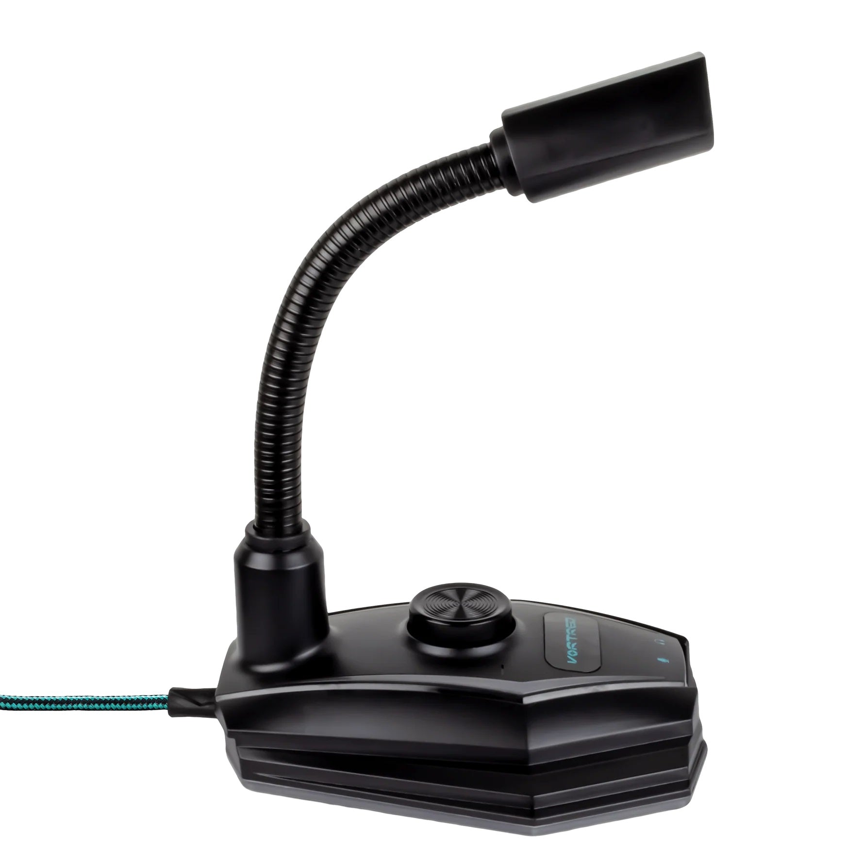 Micrófono Gaming Luz LED RGB Handler negros VORTRED