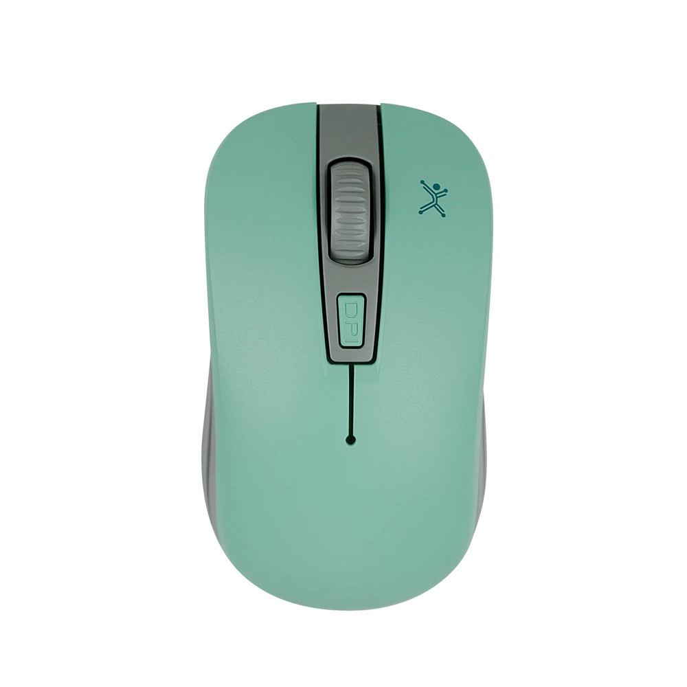 Mouse Inalámbrico Sensor Óptimo 1600 DPI Essential Turquesa PERFECT CHOICE