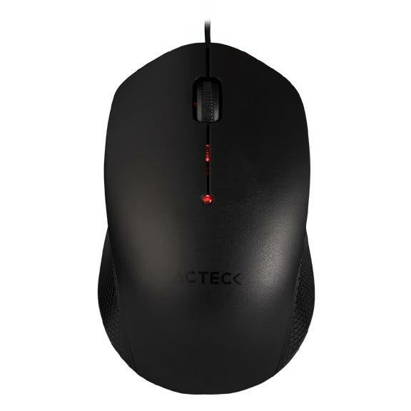 Mouse Acteck AC-933247 Alámbrico, USB, 1200DPI, Negro