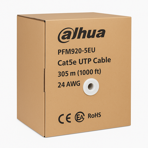 Bobina de Cable DAHUA para CCTV – PFM920-5EU