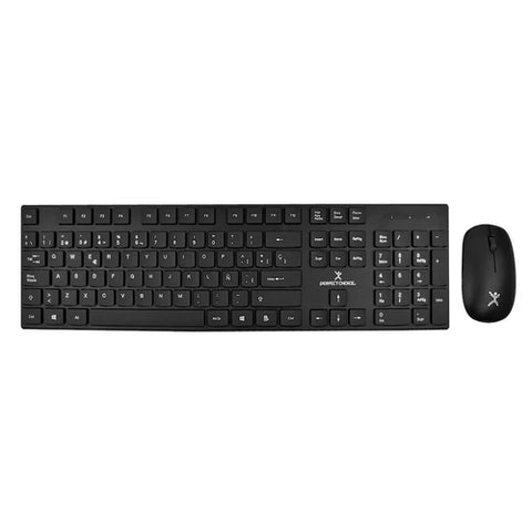 Kit de Teclado y Mouse Inalámbricos Perfect Choice 2.4GHz Antiderrames USB PC-201281