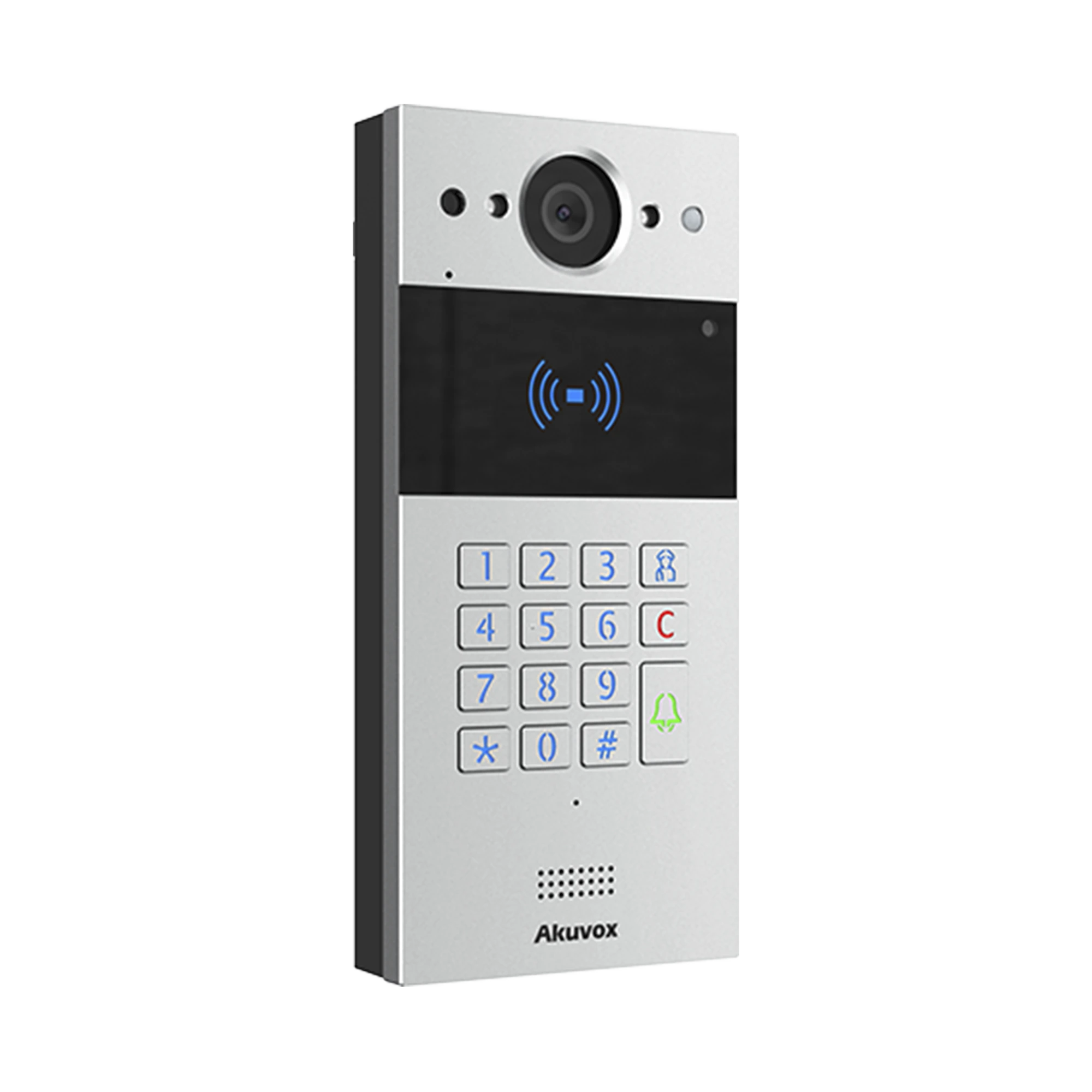 Videoportero SIP Akuvox R20KSIP con Teclado y Lector de Tarjetas RFID