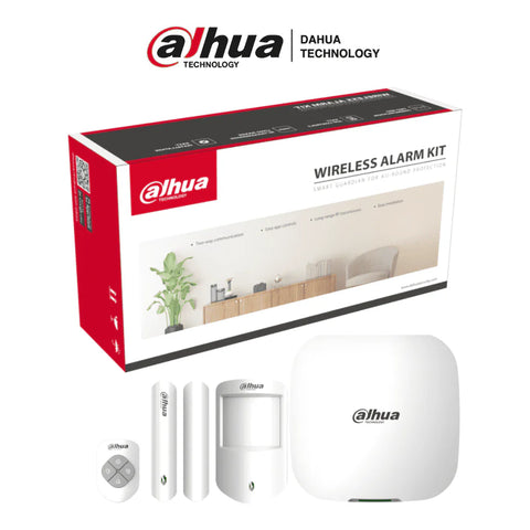 Kit Alarma Inalámbrica Dahua DHI-ART-ARC3000-03 WiFi Ethernet