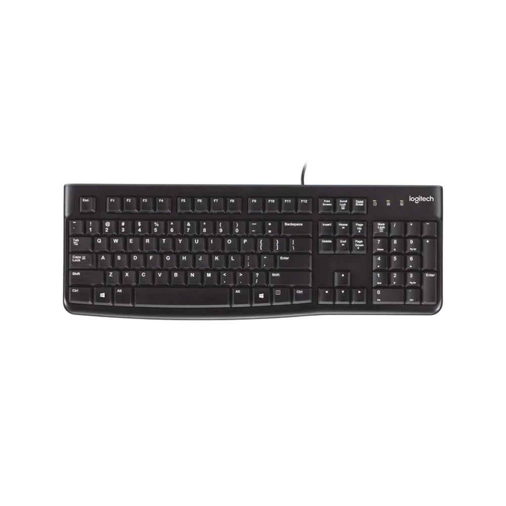 Teclado USB K120 Corded Keyboard Negro Logitech