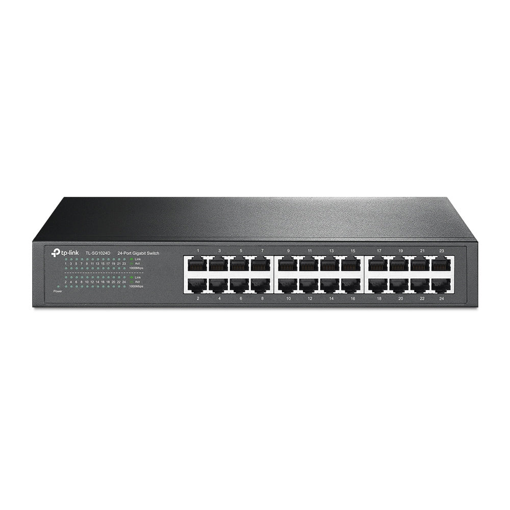 Switch TP-Link TL-SG1024D 24 Puertos Gigabit Rack o Escritorio