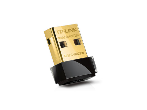 Adaptador WiFi USB TP-Link TL-WN725N Nano 150Mbps