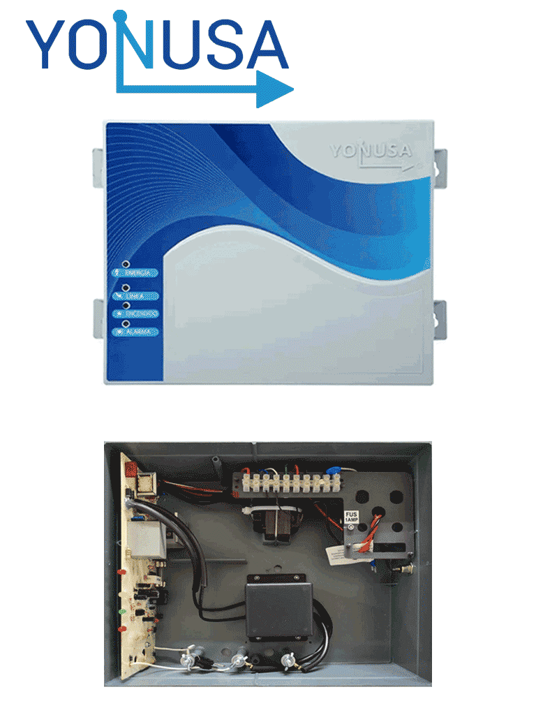 Energizador Cerco Eléctrico 12000V Yonusa EYNG120001 Alcance 2500m