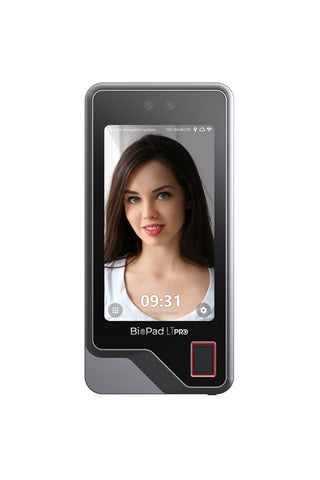 Control de Acceso Facial BioPad LT Pro con Reconocimiento Facial y Tarjeta