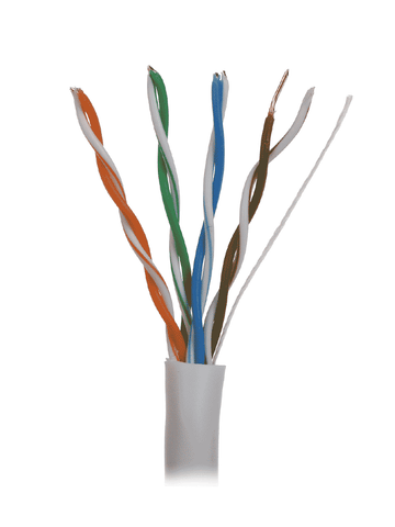 Bobina Cable UTP Cat5e Cobre 305m Interior Dahua PFM920I-5EUNCV2 Blanco